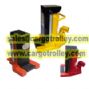 hydraulic jack with toe part and head part